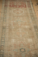 2.5x8.5 Vintage Distressed Karaja Rug Runner