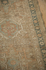 2.5x8.5 Vintage Distressed Karaja Rug Runner