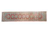 Vintage Distressed Veece runner, 2'8