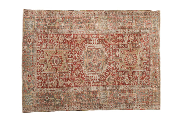 Vintage Distressed Karaja Rug // ONH Item: ee004899