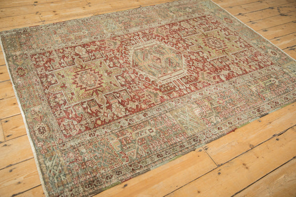 Vintage Distressed Karaja Rug // ONH Item: ee004899, Image 5
