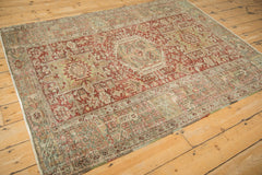 4.5x6 Vintage Distressed Karaja Rug