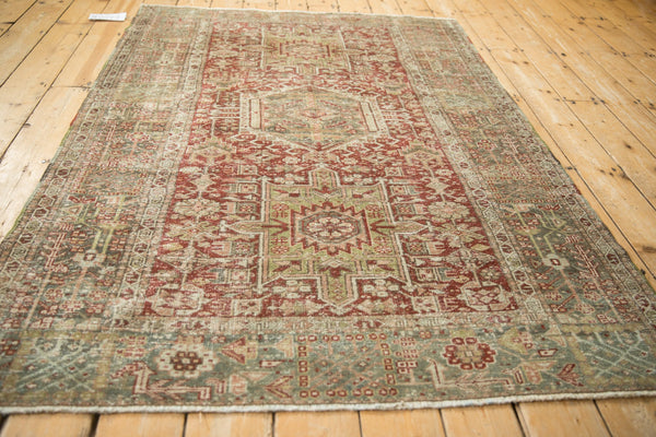 Vintage Distressed Karaja Rug // ONH Item: ee004899, Image 6