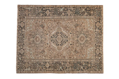 5x6 Vintage Distressed Karaja Square Rug