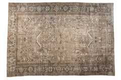 7.5x10.5 Vintage Distressed Mehrivan Carpet