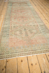 3.5x9.5 Vintage Distressed Serab Rug Runner