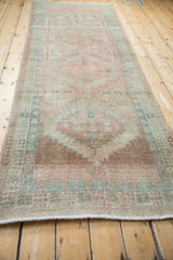 3.5x9.5 Vintage Distressed Serab Rug Runner