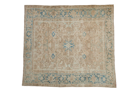 Vintage Distressed Heriz Square Carpet // ONH Item: ee004905
