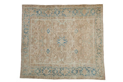 6x6.5 Vintage Distressed Heriz Square Carpet