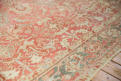 8x10.5 Vintage Distressed Heriz Carpet