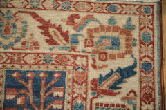 7x9.5 Vintage Distressed Baktiari Carpet