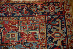 8x11 Vintage Heriz Carpet