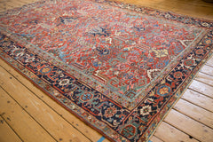 8x10.5 Vintage Heriz Carpet