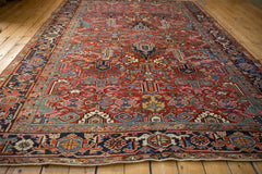 8x10.5 Vintage Heriz Carpet