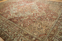 11.5x15 Vintage Distressed Baktiari Carpet