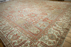 12.5x15 Vintage Distressed Baktiari Carpet