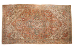 RESERVED 10x18 Vintage Distressed Mehrivan Carpet