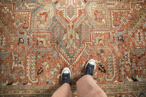 Vintage Distressed Mehrivan Carpet // ONH Item: ee004933, Image 1