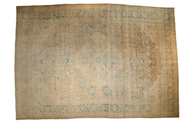 Vintage Distressed Tabriz Carpet // ONH Item: ee004934