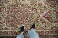 10x15.5 Antique Distressed Kerman Carpet