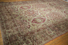 10x15.5 Antique Distressed Kerman Carpet