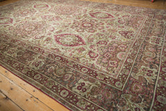 10x15.5 Antique Distressed Kerman Carpet