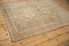 4x5 Vintage Distressed Afshar Square Rug