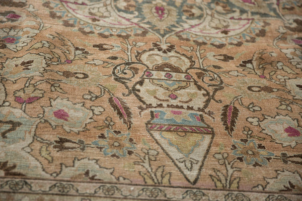 Vintage Distressed Meshed Carpet // ONH Item: ee004941, Image 9