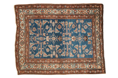 4x5 Vintage Northwest Persian Square Rug