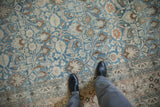 RESERVED 8.5x12.5 Vintage Distressed Khorassan Carpet