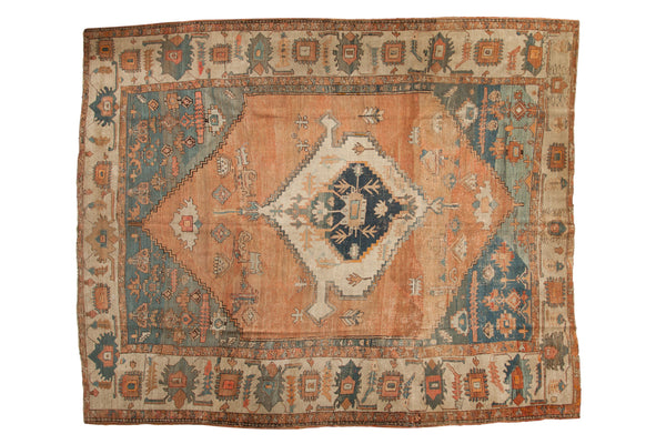 10x12.5 Antique Serapi Carpet