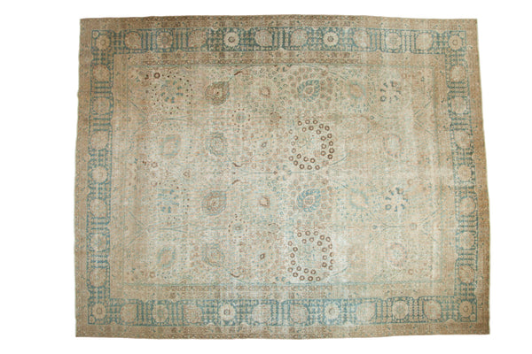 Vintage Distressed Tabriz Carpet // ONH Item: ee004950