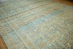 10.5x18 Vintage Distressed Tabriz Carpet