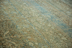 10.5x18 Vintage Distressed Tabriz Carpet