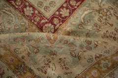 9.5x17 Vintage Distressed Kerman Carpet