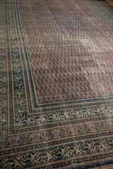 9x19 Antique Distressed Serbend Carpet