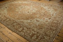 9x12.5 Vintage Distressed Heriz Carpet