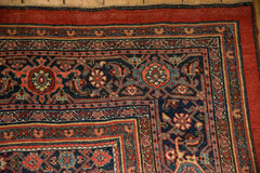 9x14.5 Antique Bijar Carpet