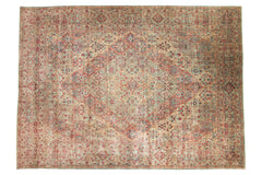 8.5x12 Vintage Distressed Kerman Carpet