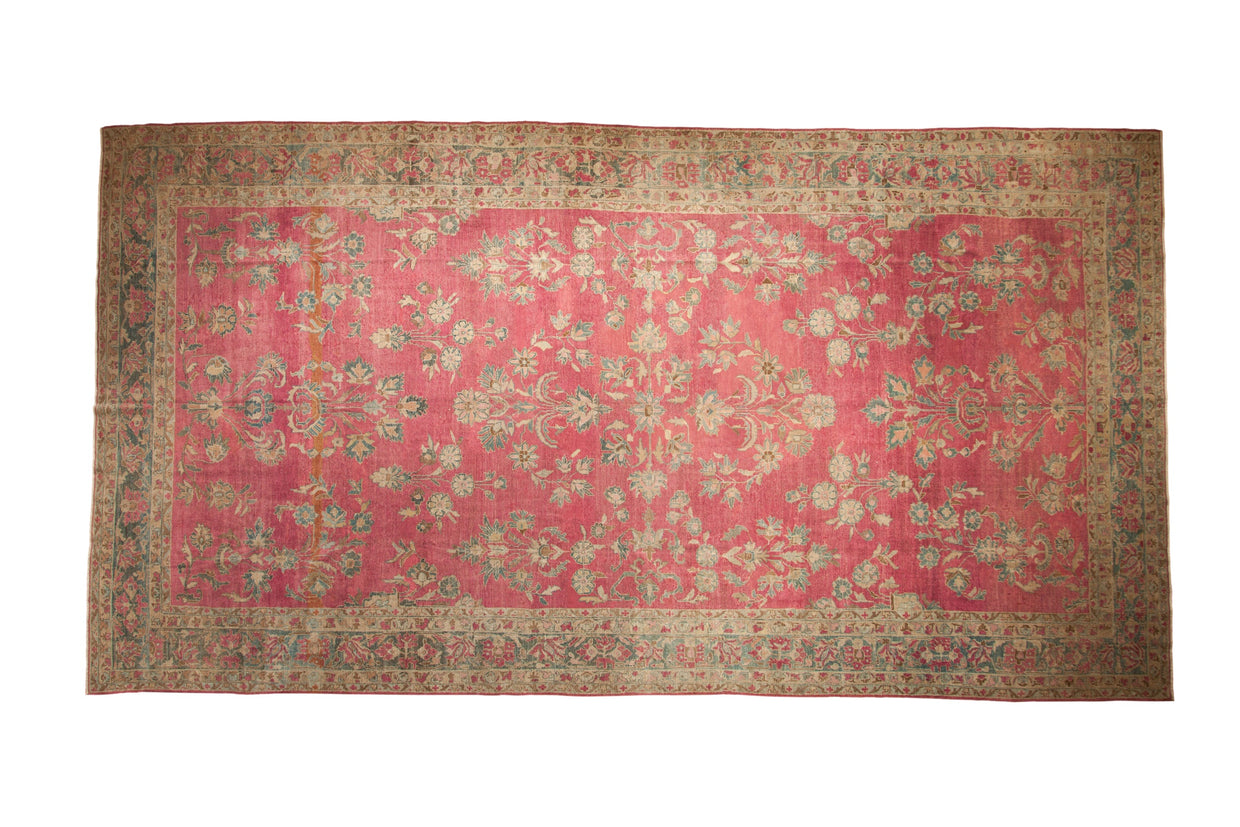 8.5x16 Antique Distressed Lilihan Carpet