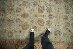 9.5x13 Vintage Distressed Meshed Carpet