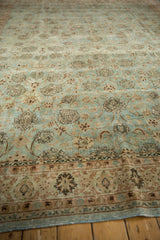 9.5x13 Vintage Distressed Meshed Carpet