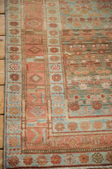 4x6.5 Vintage Distressed Kurdish Hamadan Rug