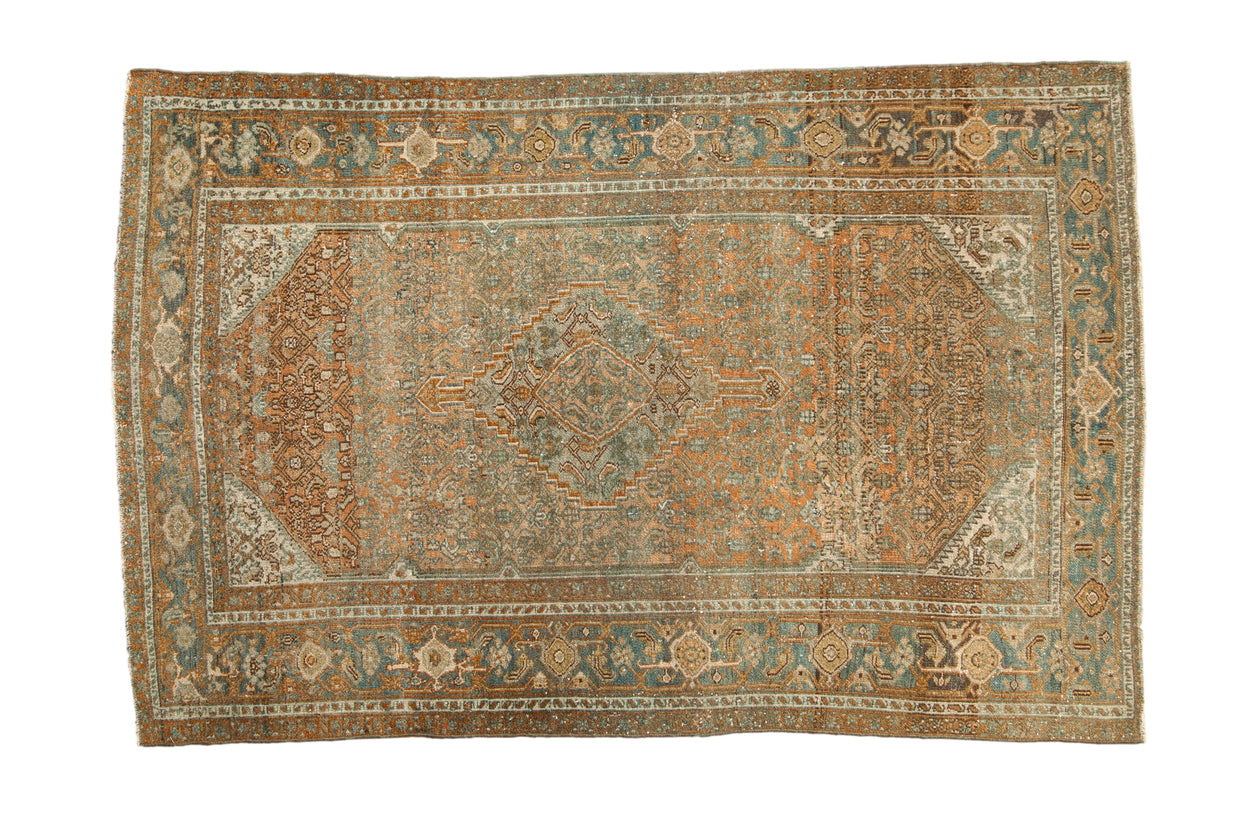 Vintage Distressed Bibikabad Rug // ONH Item: ee004983