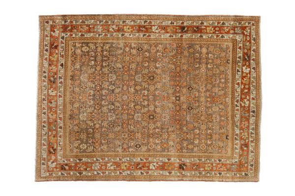 Vintage Distressed Bijar Square Rug // ONH Item: ee004984