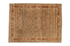 4x5 Vintage Distressed Bijar Square Rug