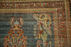 3.5x6.5 Vintage Distressed Kurdish Hamadan Rug