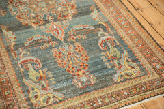 3.5x6.5 Vintage Distressed Kurdish Hamadan Rug