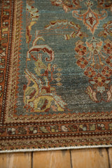 3.5x6.5 Vintage Distressed Kurdish Hamadan Rug