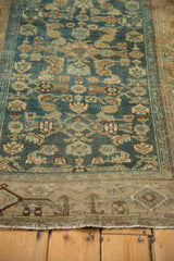 3.5x6.5 Vintage Distressed Kurdish Hamadan Rug